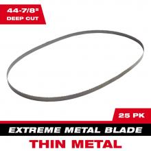 Milwaukee Tool 48-39-0615 - Extreme Thin Metal Bandsaw Blades 25Pk Deep Cut