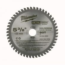 Milwaukee Tool 48-40-4075 - Circ Saw Bl 5-3/8 Non Ferr