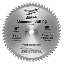 Milwaukee Tool 48-40-4540 - Circ Saw Bl Metal Cut 8'' 60T Al