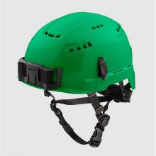 Milwaukee Tool 48-73-1306 - Green Vented Helmet With Bolt - Class C