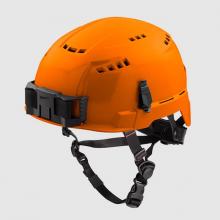 Milwaukee Tool 48-73-1312 - Orange Vented Helmet With Bolt - Class C