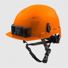 Milwaukee Tool 48-73-1333 - Orange Front Brim Helmet With Bolt - Class E