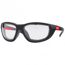 Milwaukee Tool 48-73-2041 - Clear High Performance Safety Glasses With Gasket (Polybag)