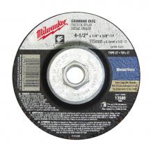 Milwaukee Tool 49-94-9025 - 9'' x 1/4'' x 5/8-11'' Grinding Wheel (Type 27)