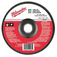 Milwaukee Tool 49-94-6340 - Grinding Disc 6 X 1/4 X 7/8