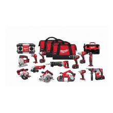 Milwaukee Tool 2696-15 - M18 15-Tool Combo Kit - 4 Battery