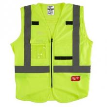 Milwaukee Tool 48-73-5064 - Class 2 High Visibility Yellow Safety Vest - 4XL/5XL (ANSI/CSA)