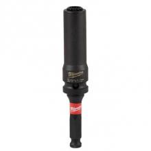 Milwaukee Tool 49-66-5119 - Shockwave Lineman's 12PT 3/8'' and 1/2'' 2-in-1 Socket
