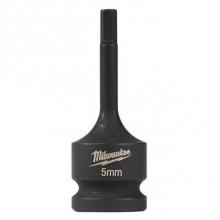 Milwaukee Tool 49-66-5145 - SHOCKWAVE Lineman's 1/2'' 5mm Hex Bit Socket