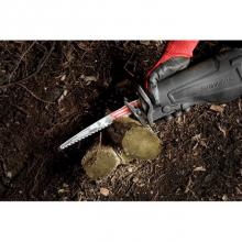 Milwaukee Tool 48-00-5333 - 12'' 3 Tpi The Ax With Carbide Teeth For Pruning And Clean Wood Sawzall Blade 3Pk
