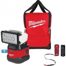Milwaukee Tool 2123-20 - M18 Utility Remote Control Search Light, With Portable Base