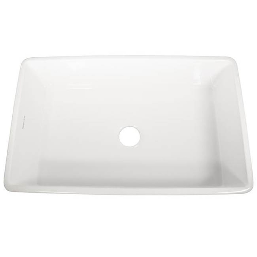 18 inch Fireclay Round Bar-Prep Sink In Matte Black