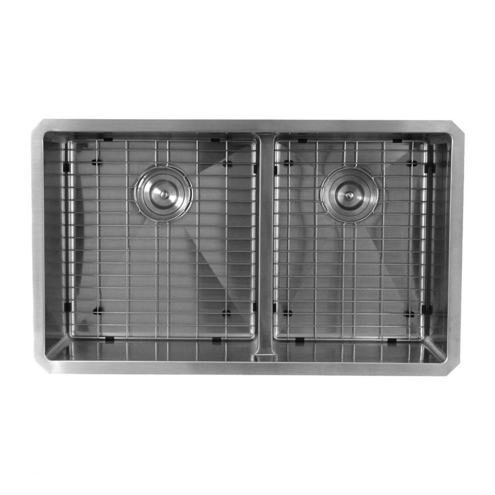 Pro Series Large Rectangle Single Bowl Undermount Small Radius Corners Stainless Steel Kitchen Sin