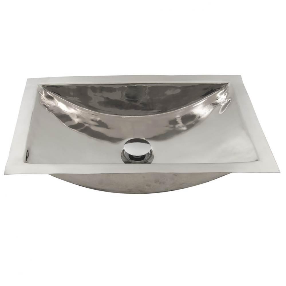 Stainless Steel Rectangle Bathroom Sink