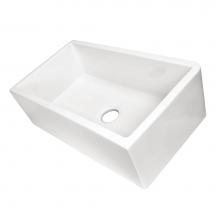 Nantucket Sinks Harwich-33 - 33 Inch Italian Farmhouse Fireclay Sink