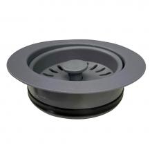 Nantucket Sinks 3.5DF-GCTI - TITANIUM DISPOSAL FLANGE FOR GRANITE COMPOSITE SINKS