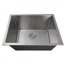 Nantucket Sinks sr2318-12-16 - Pro Series Rectangle Single Bowl Undermount Small Radius Corners Stainless Steel Kitchen Sink
