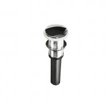 Nantucket Sinks NS-UDC-OF - Chrome Finish Umbrella Drain With Overflow