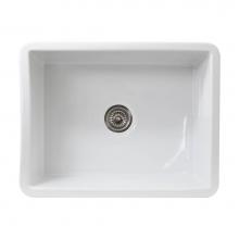 Nantucket Sinks Orleans2116 - Orleans Collection Dualmount Fireclay Kitchen Sink