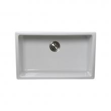 Nantucket Sinks Orleans3018 - Orleans Collection Italian Fireclay 30-inch Fireclay Farmhouse Sink