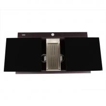 Nantucket Sinks PR3420PS-BR - Large Double Bowl Prep Station Topmount Granite Composite Brown