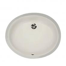 Nantucket Sinks UM-15x12-B - 15 Inch X 12 Inch Undermount Ceramic Sink In Bisque