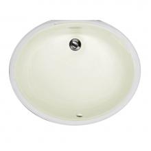 Nantucket Sinks UM-17x14-B-K - 17 Inch X 14 Inch Undermount Ceramic Sink In Bisque