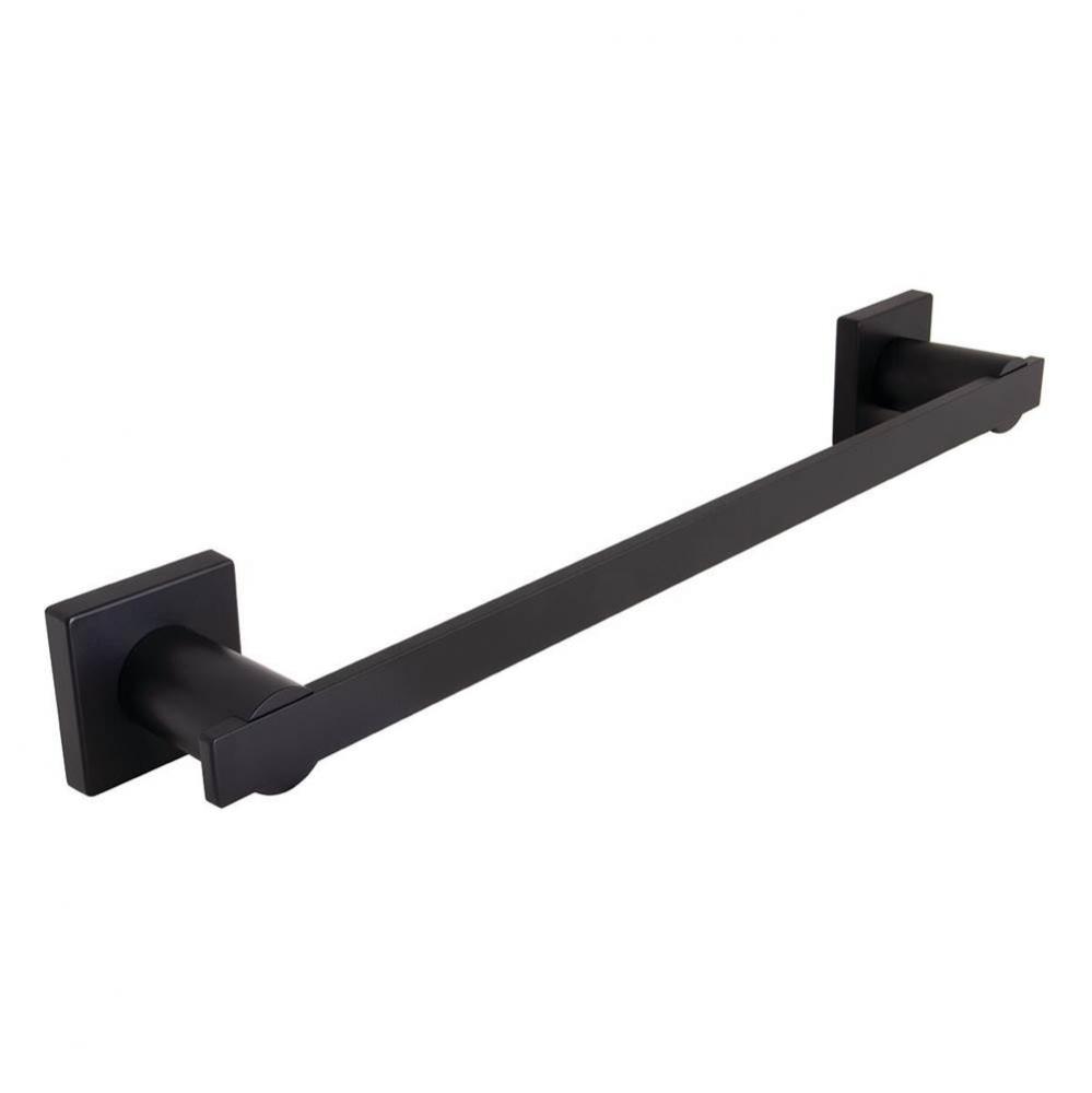 Speakman Lura 24in. Towel Bar in Matte Black