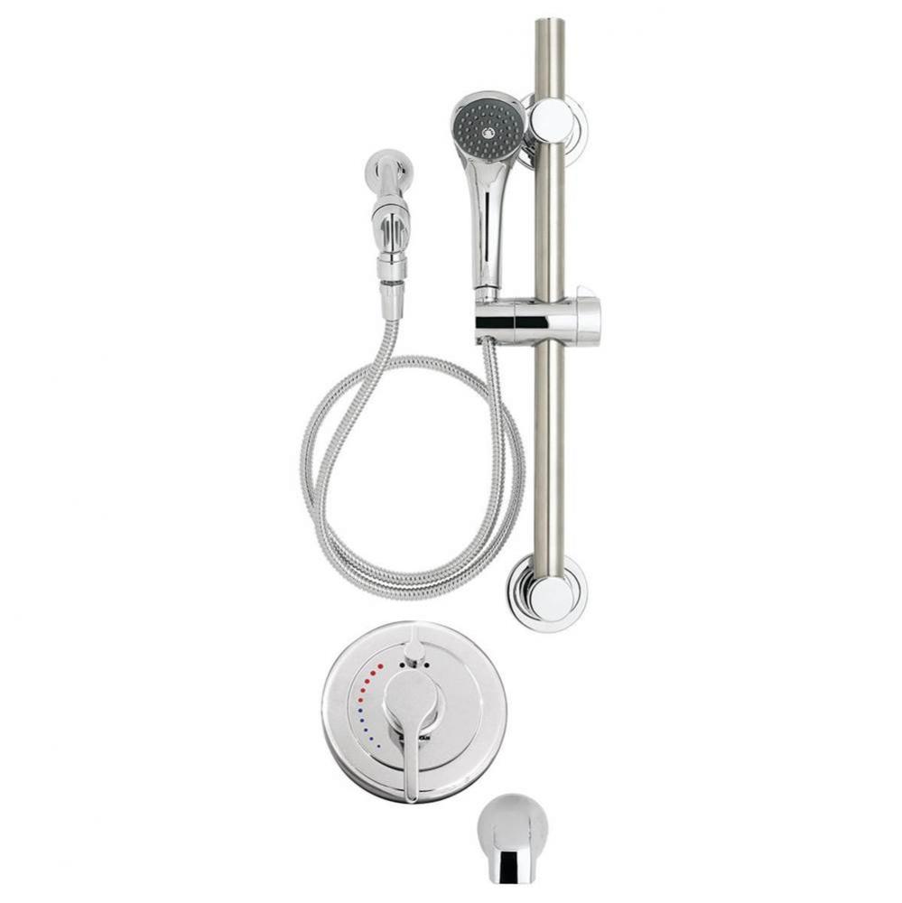 Speakman Sentinel Mark II Diverter Trim, Handicap Shower and Tub System (Valve Not Included)