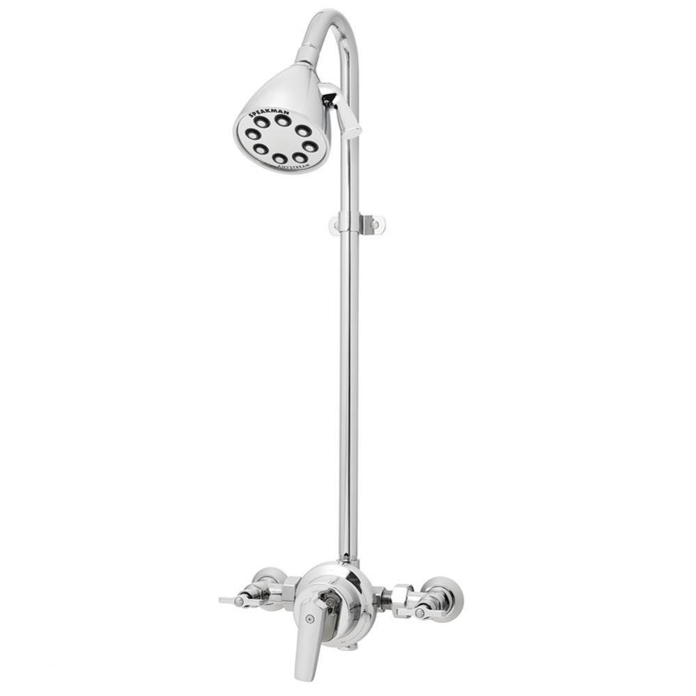 Speakman Sentinel Mark II Exposed Shower System with S-2251 Shower Head
