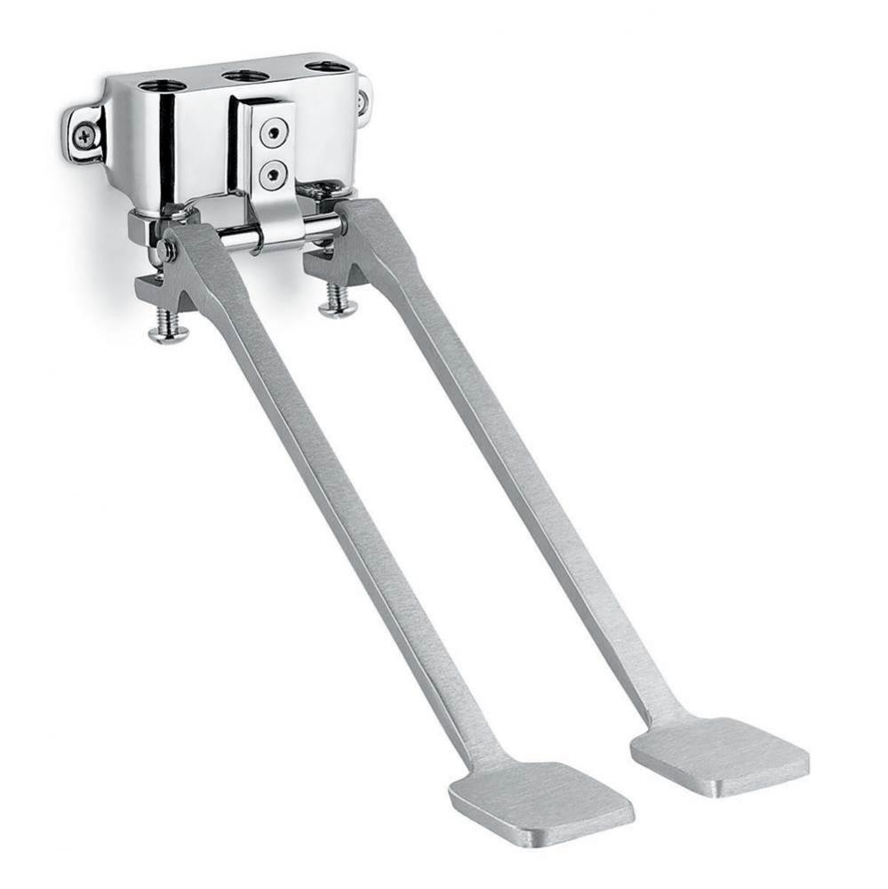 S-3219-UAS Wall Mounted Double Foot Pedal