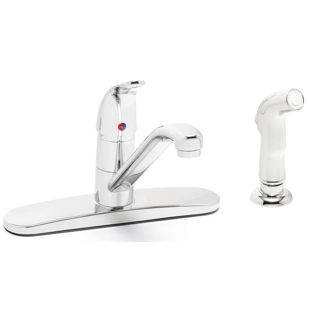 Speakman Commander Single Lever Kitchen Faucet with Hose Spray