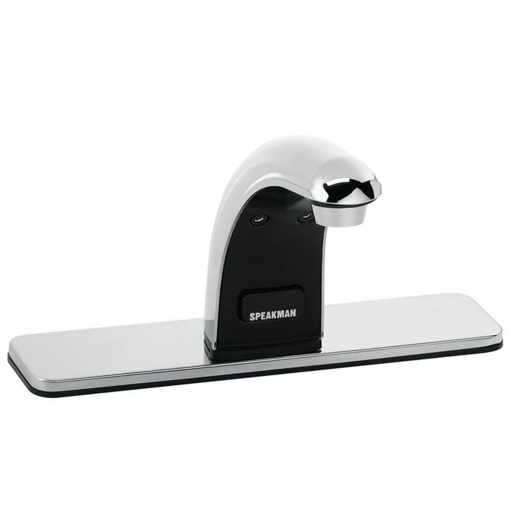 SensorFlo Classic Battery Powered Faucet with 8 In. Deck Plate