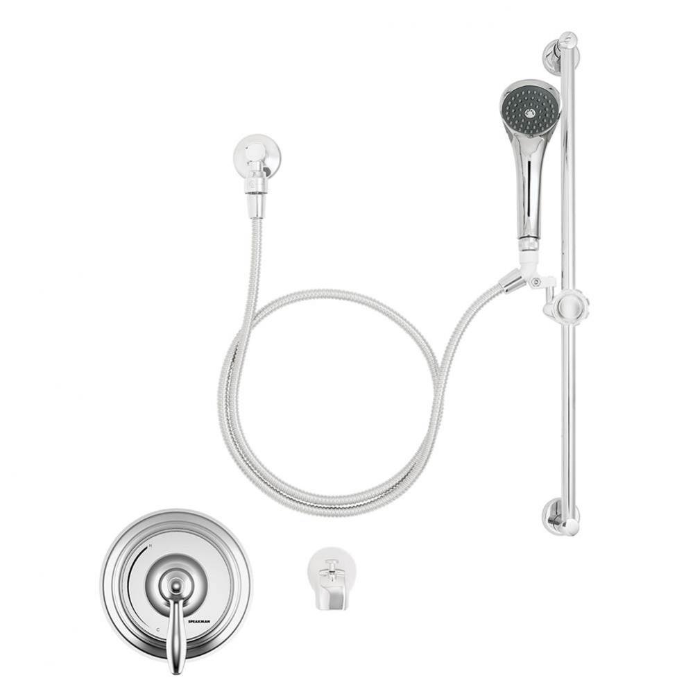 SentinelPro SM-5050 Thermostatic/Pressure Balance Valve Shower Combination