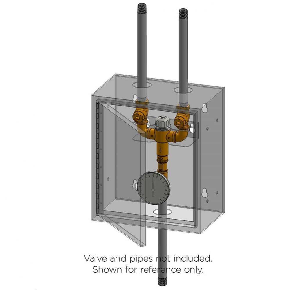 Speakman Safe-T-Zone Thermostatic Mixing Valve Cabinet