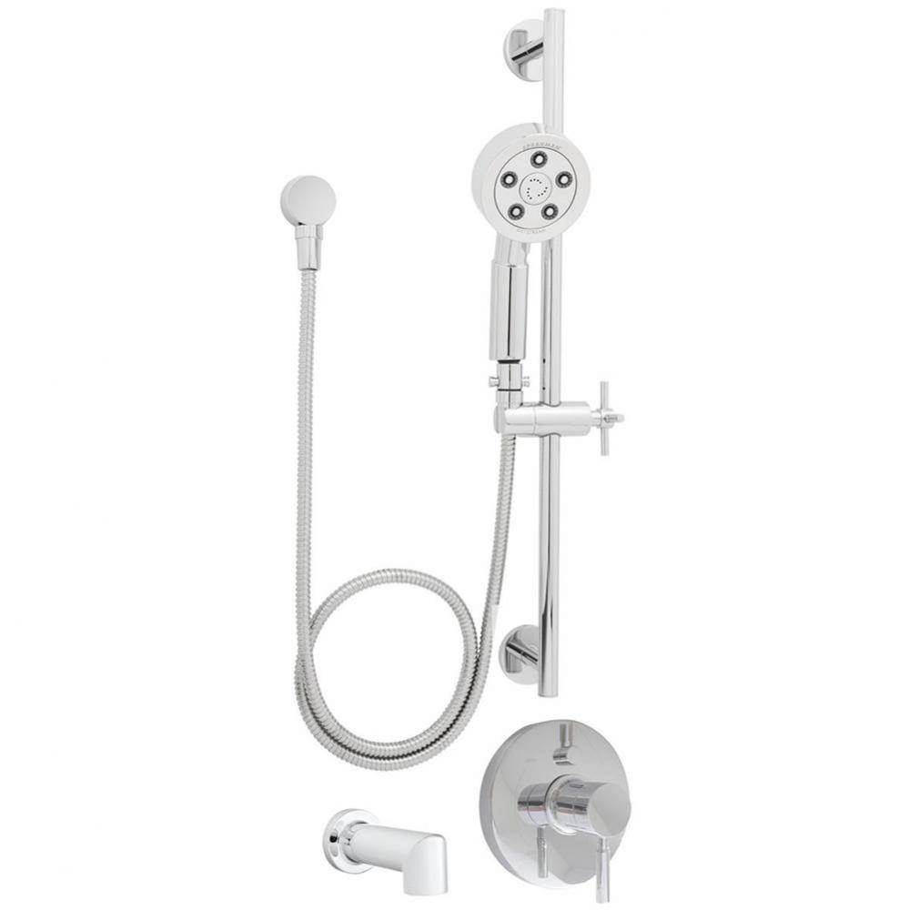 Speakman Neo Diverter Trim, Shower and Tub Package 1.75 gpm (Valve Not Included)