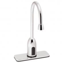 Speakman S-9110-CA-E - SensorFlo Gooseneck S-9110-CA-E Battery Powered Faucet with 4 In. Deck Plate