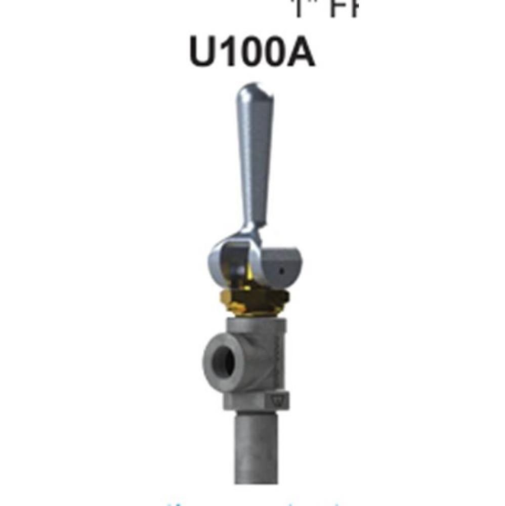 U100A Utility Hydrant - 1in FPT Inlet 6 Feet