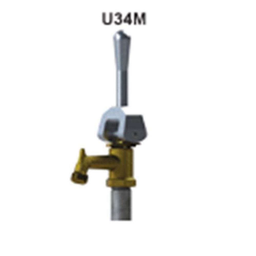 U34M Utility Hydrant - 3/4in Inlet 6 Feet