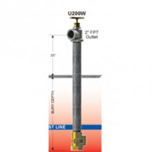 Woodford Manufacturing U200W-3 - U200W Utility Hydrant - 2in Inlet 3 Feet