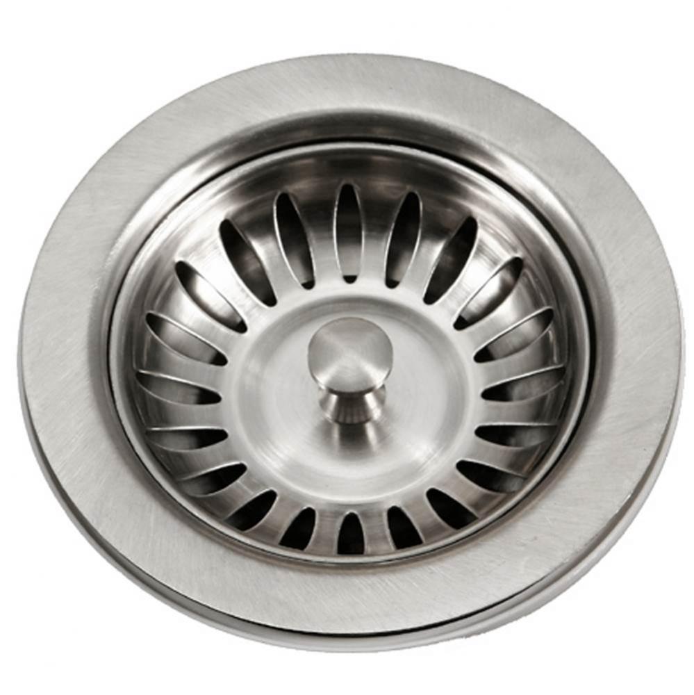 3 1/2'' Stainless Steel Basket Strainer