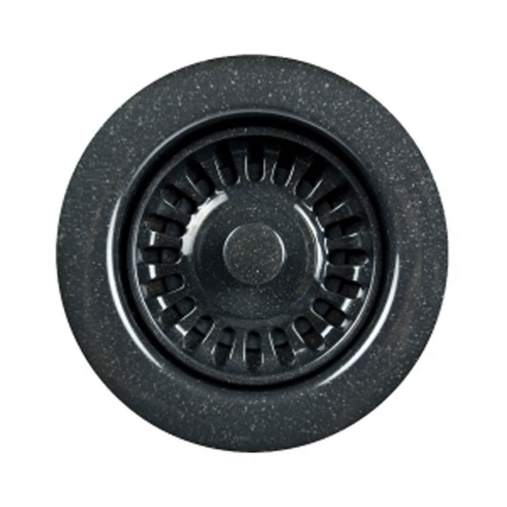 3-1/2''  Speckled Granite Black Basket Strainer