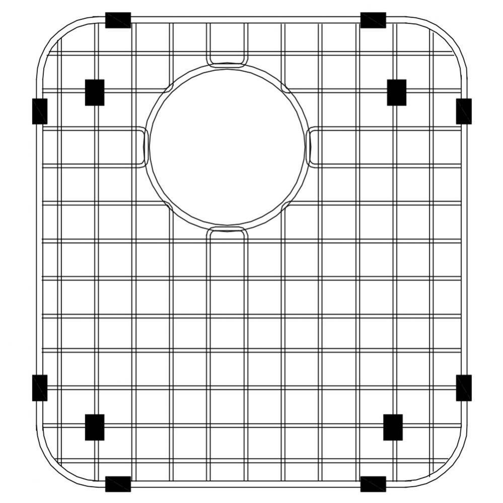 14-3/4'' x 15'' Wire Grate/Bottom Grid