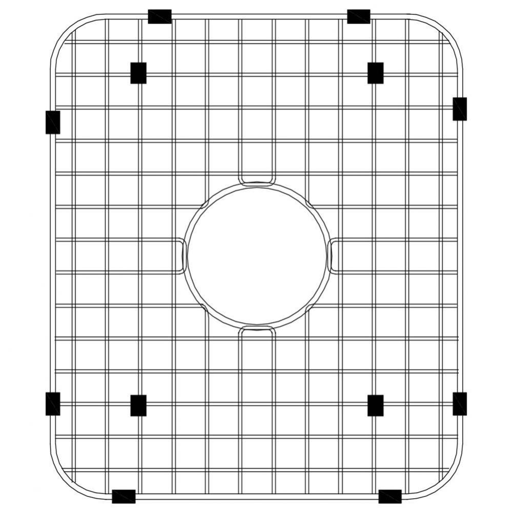 14 1/2'' x 17-3/8'' Wire Grate/Bottom Grid