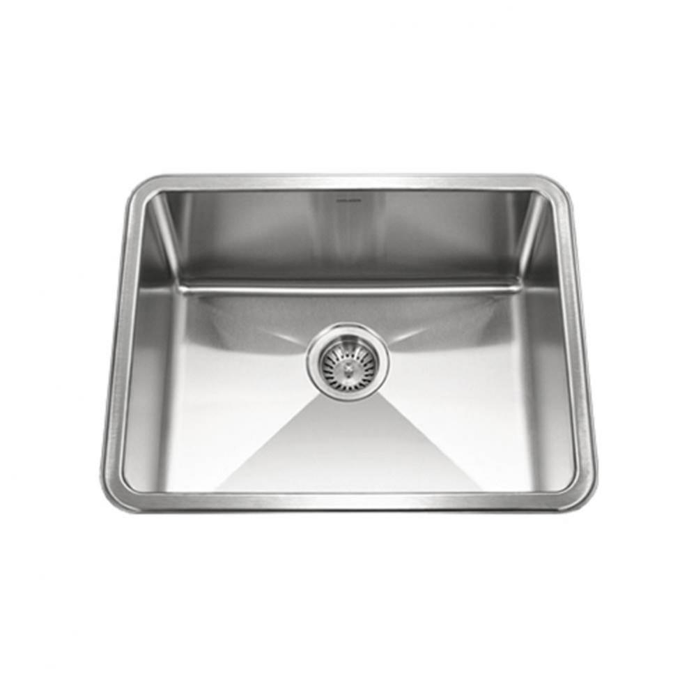 15MM Radius Undermount Stainless Steel Single Bowl Kitchen Sink
