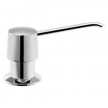 Hamat 170-2500-PC - Soap Dispenser with Pump and Bottle in Polished Chrome