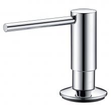 Hamat 170-2600-PC - Soap Dispenser with Pump and Bottle in Polished Chrome