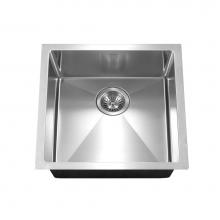Hamat AADA-1718BU-5-1 - ADA 10mm Radius Undermount Stainless Steel Sink