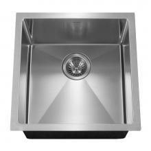 Hamat AXI-1718B - 10mm Radius Undermount Prep Bowl Kitchen Sink