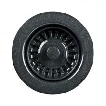 Hamat BAS-2001-GBL - 3-1/2''  Speckled Granite Black Basket Strainer